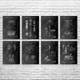 Electrician Patent Wall Art Set of 8