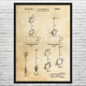 1943 Tea Bag Patent Wall Art