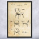 1948 Chair Patent Wall Art