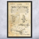 Garage Door Spring Patent Wall Art
