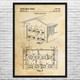 Garage Door Patent Wall Art