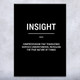 Insight Motivational Print
