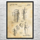 Shin Guard Patent Wall Art