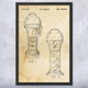 Gumball Machine Patent Wall Art