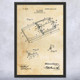 Mouse Trap Patent Wall Art