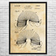 Springy Toy Patent Wall Art