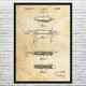 Swiss Pocket Knife Patent Wall Art