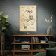 Opera Glasses Patent Wall Art