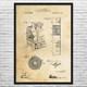 Receipt Paper Patent Wall Art