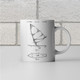 Wind Surfing Board Patent Mug