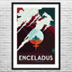 Enceladus Space Tourism Wall Art