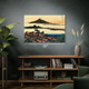 Dawn at Isawa Ukiyo-e Wall Art