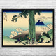 Mishima Pass Ukiyo-e Wall Art