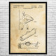 Door Rammer Patent Wall Art