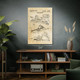 Knee CPM Machine Patent Wall Art