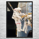 Hubble Astronaut Space Wall Art