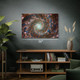 JWST Hubble Phantom Galaxy M74 Space Wall Art