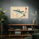 Mackerel & Halibut Ukiyo-e Wall Art