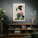 Naniwaya Okita Ukiyo-e Wall Art