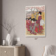 Women & Cherry Blossoms Ukiyo-e Wall Art Women & Cherry Blossoms Ukiyo-e Wall Art