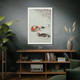 Mandarin Ducks Ukiyo-e Wall Art