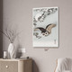 Owl & Moon Ukiyo-e Wall Art