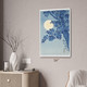 Moonlit Blossoming Cherry Ukiyo-e Wall Art