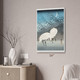 Egrets in Moonlight Ukiyo-e Wall Art