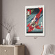 Oniwakamaru on a Carp Ukiyo-e Wall Art