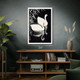 Swimming Geese Ukiyo-e Wall Art Swimming Geese Ukiyo-e Wall Art
