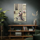 Man Playing Drum Ukiyo-e Wall Art Man Playing Drum Ukiyo-e Wall Art