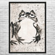 Getsuju Frog Ukiyo-e Wall Art