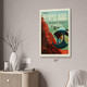 Mars Olympus Mons Space Tourism Wall Art