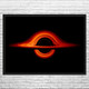 Black Hole Simulation Space Wall Art