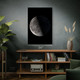 Third Quarter Moon Space Wall Art