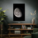 Waning Gibbous Moon Space Wall Art