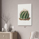 Turks Head Cactus Botanical Art Print