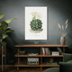 Black Chin Cactus Botanical Art Print