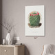 Pincushion Cactus Botanical Art Print