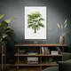 Windmill Palm Tree Botanical Art Print