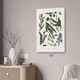 Caterpillars on Plants Botanical Art Print