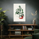 Chili Pepper Botanical Art Print