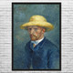 Portrait of Theo van Gogh Art Print