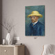 Portrait of Theo van Gogh Art Print
