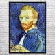 Van Gogh Painting Self Portrait Art Print