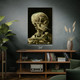 Van Gogh Skeleton With a Cigarette Art Print