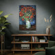 Van Gogh Vase with Poppies Art Print