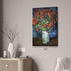 Van Gogh Vase with Poppies Art Print