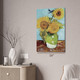 Van Gogh Vase with Three Sunflowers Art Print