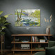Van Gogh Fishing in Spring Art Print